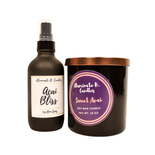 Candle and Room Spray Bundle from illuminate B. Candles