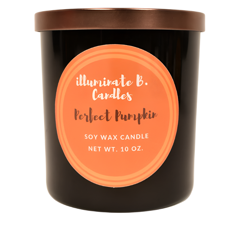 Perfect Pumpkin soy candle from illuminate b. Candles
