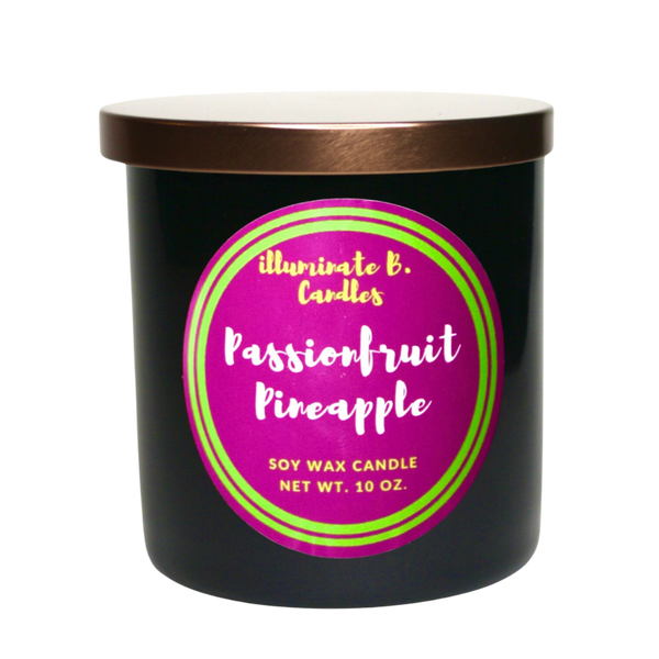 Passionfruit Pineapple soy candle from illuminate B. Candles