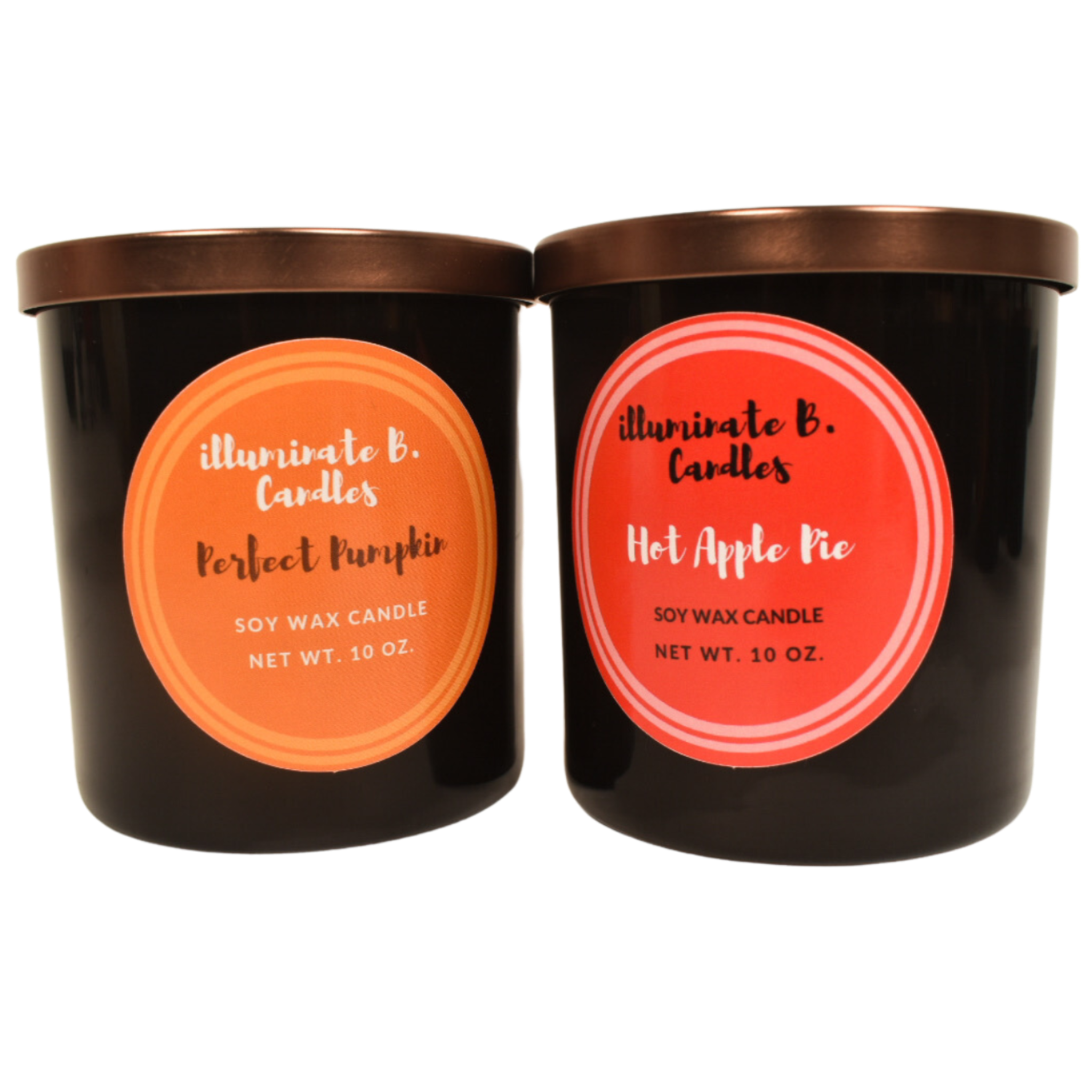 Fall Bundle ( Perfect Pumpkin and Hot Apple Pie Soy Candle) from illuminate B. Candles