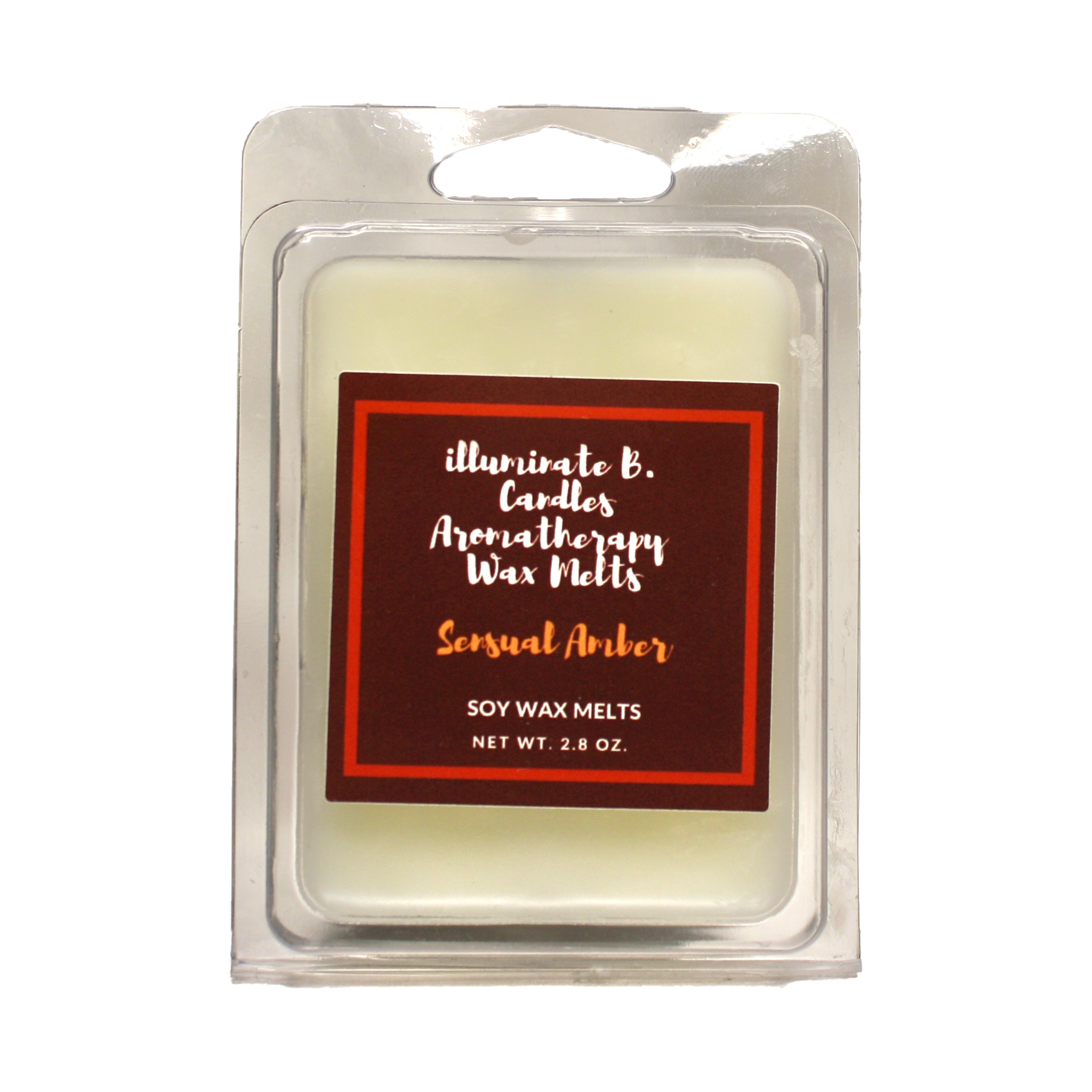 Sensual Amber Soy wax melt from illuminate B. Candles