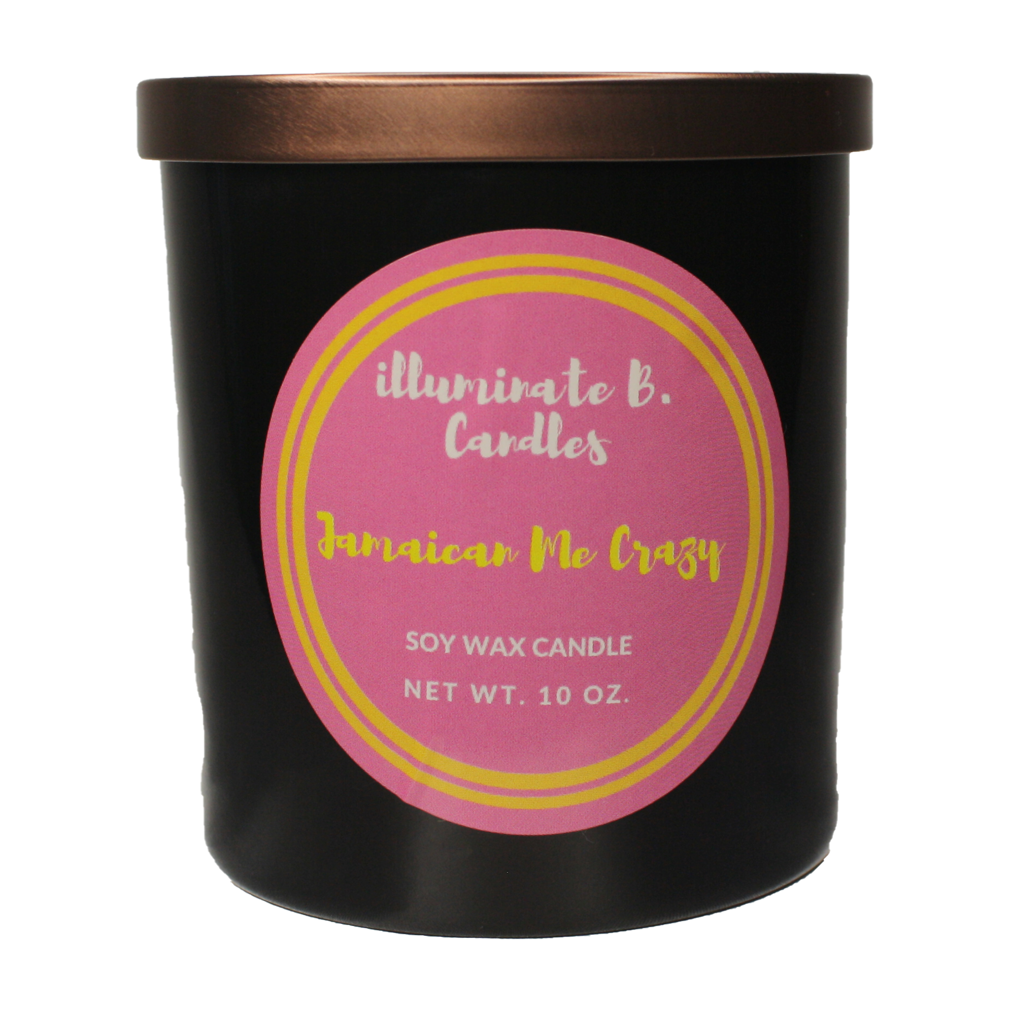 Jamaican Me Crazy soy wax candles from illuminate B. Candles