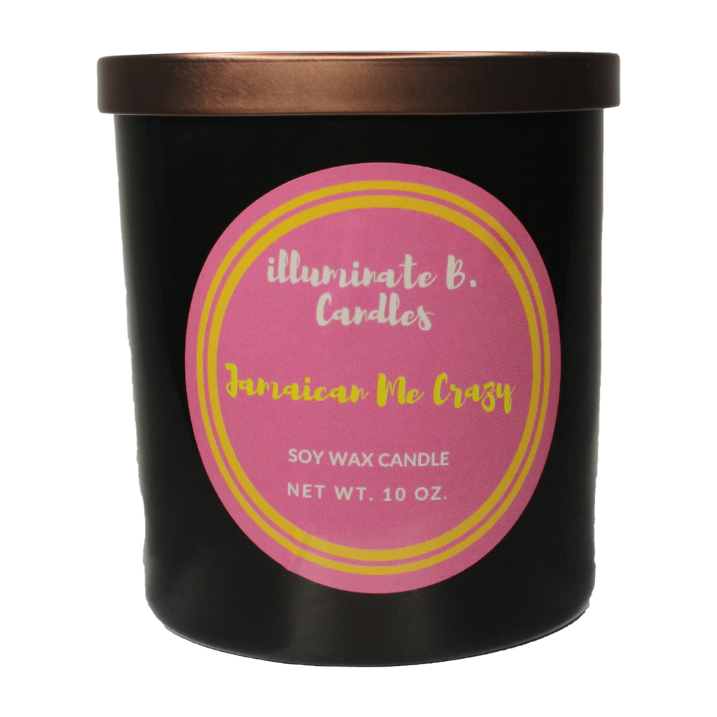 Jamaican Me Crazy soy wax candles from illuminate B. Candles