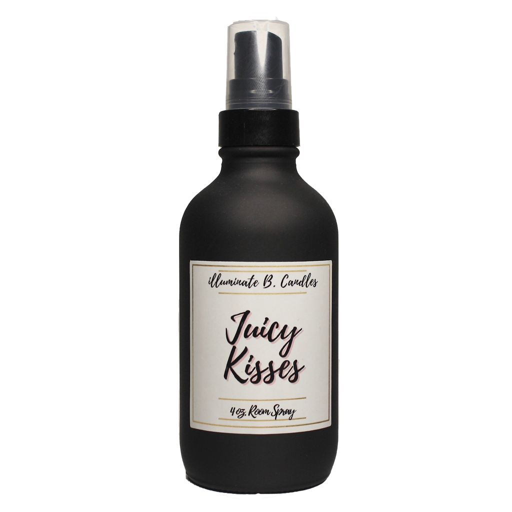 Juicy Kisses room spray from illuminate B. Candles