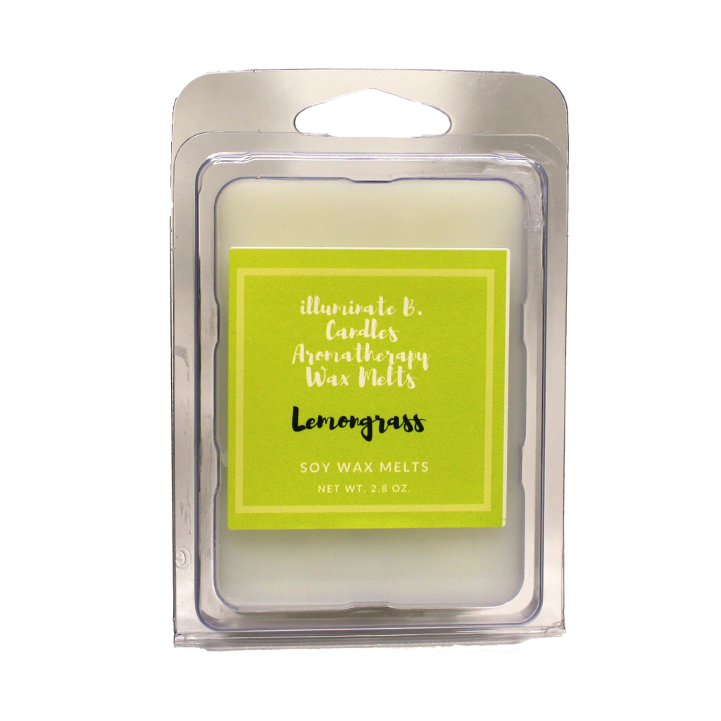 Lemongrass soy wax melt from illuminate B. Candles