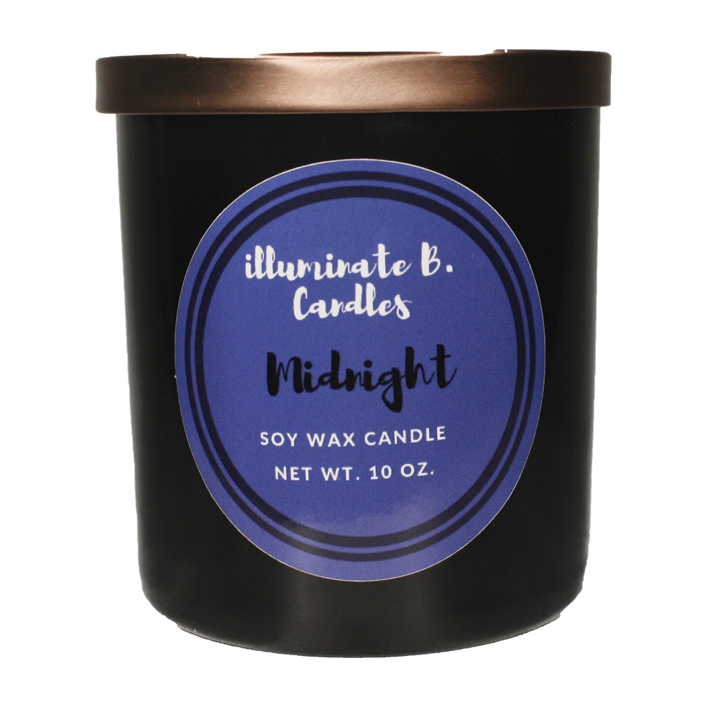 Midnight soy wax candle from illuminate B. Candles