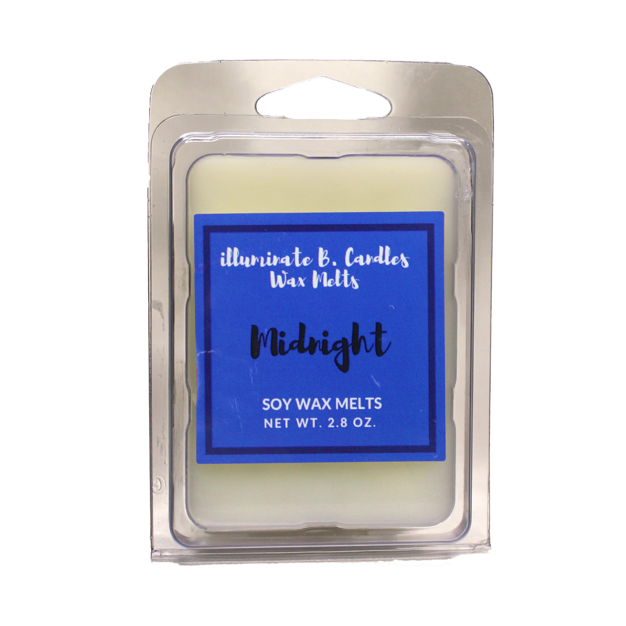 Midnight soy wax melt from illuminate B. Candles